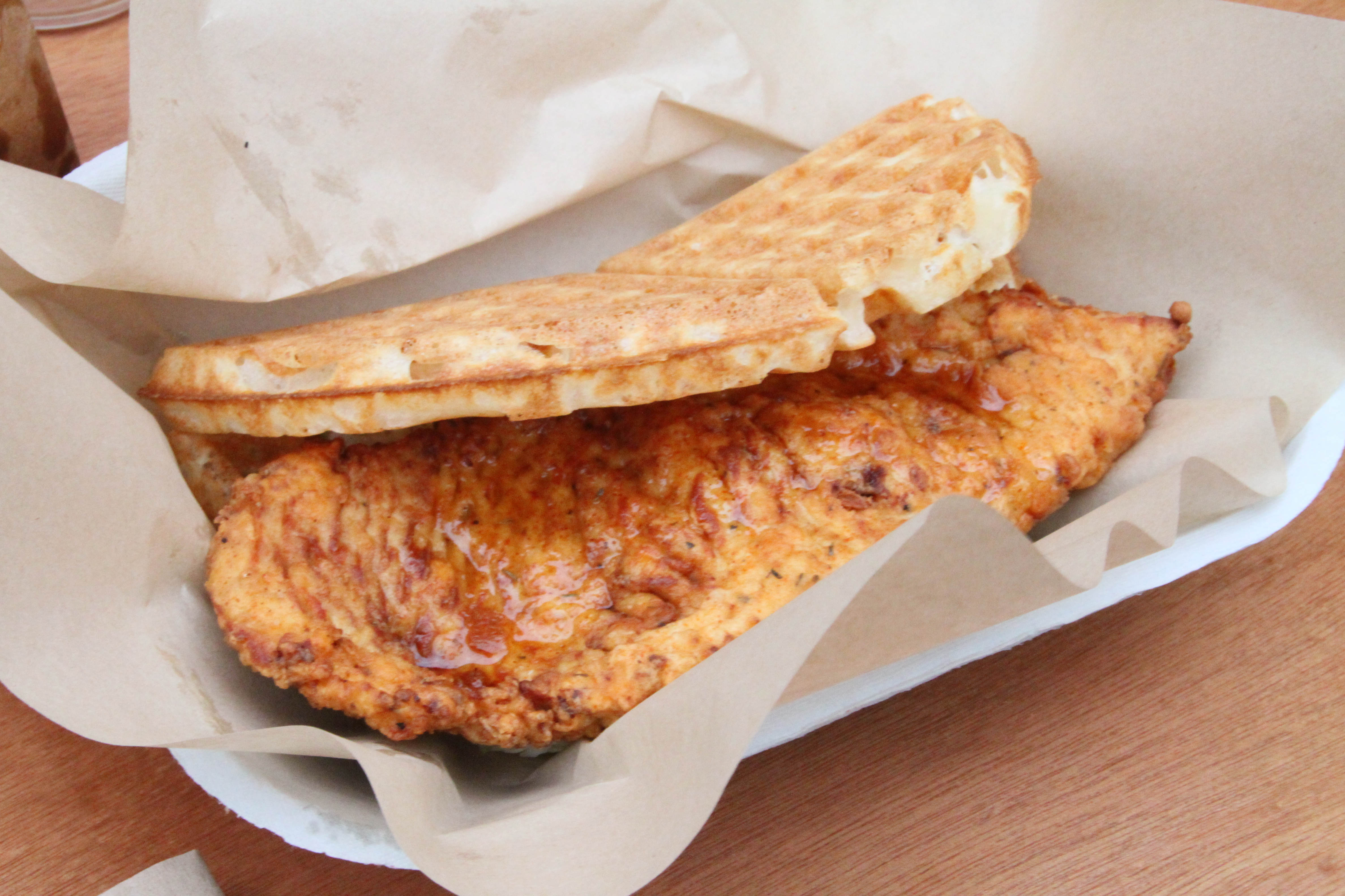 Bruxie's Chicken and waffles